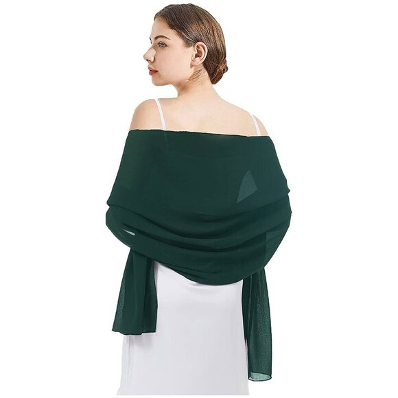 Shawl Wraps Scarves for Formal Evening Party Dress Q-atrovirens - Picture 1 of 6